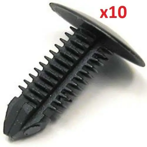 Front Bumper Fastener Set Of 10 1
