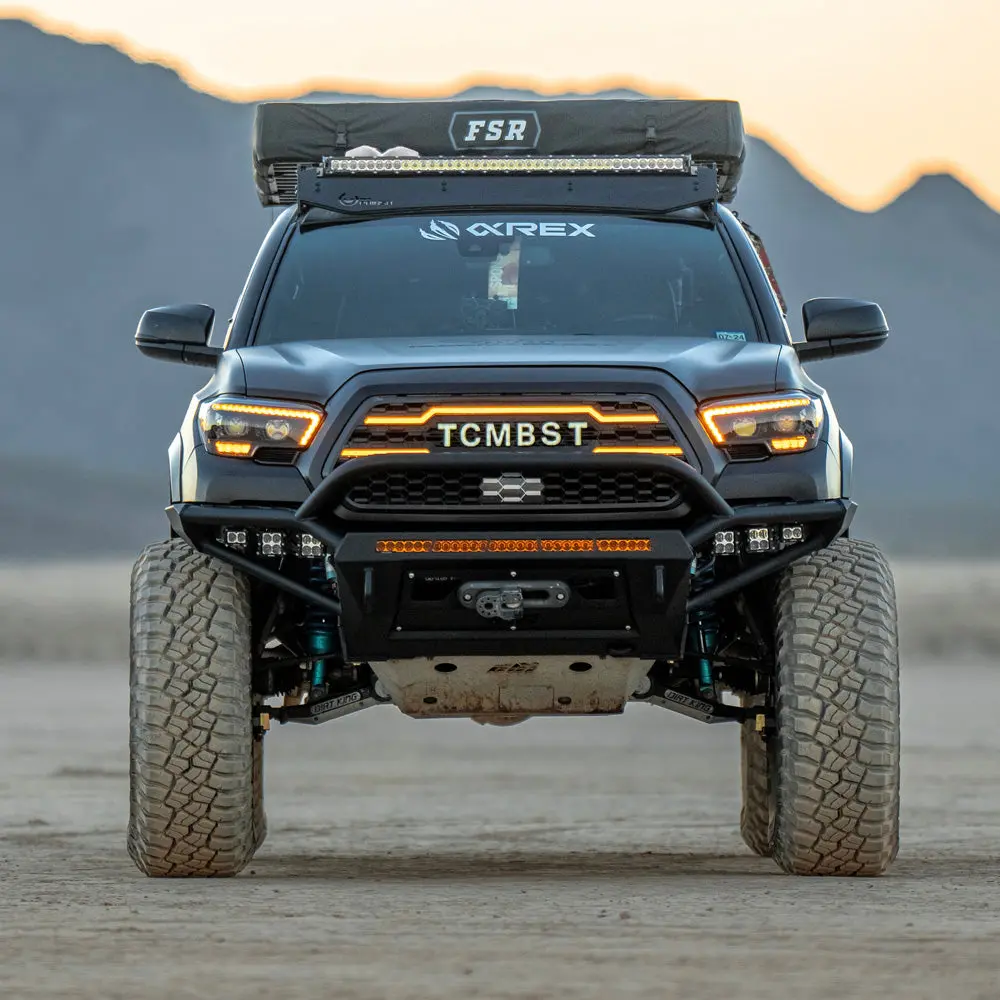 Dakar Hybrid Front Bumper Fits 2016-2023 Toyota Tacoma 1