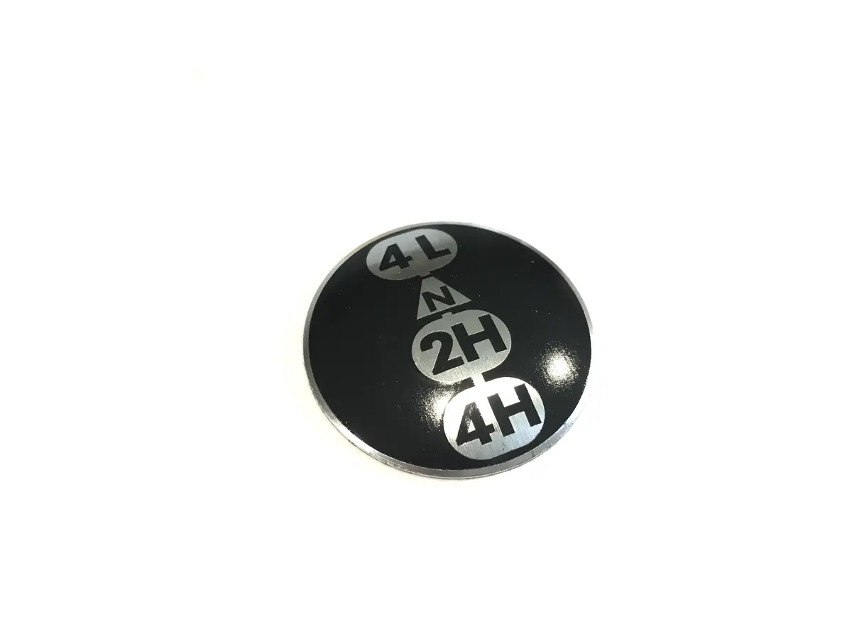 Ih - Transfer Case Decal 1