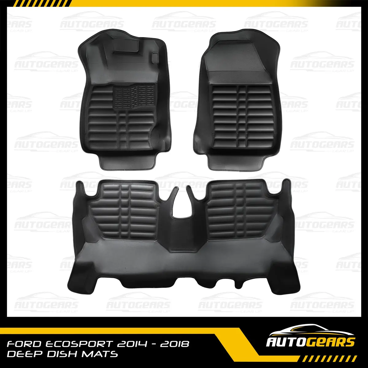 Ford Ecosport (2014 - 2018) Deep Dish Mats / Matting 1