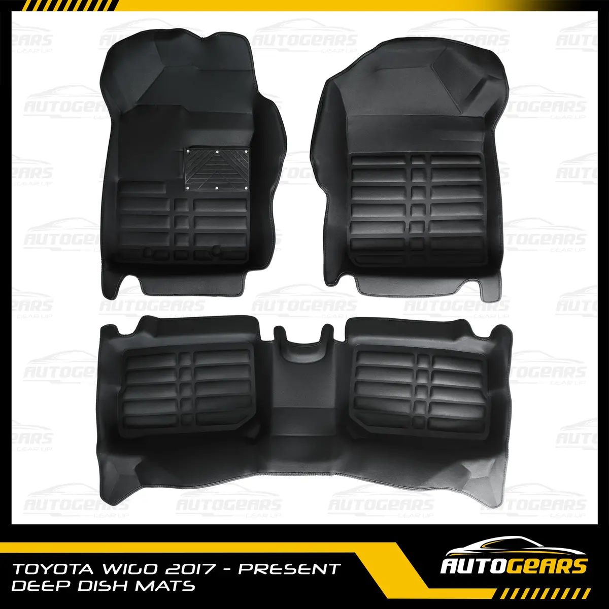 Toyota Wigo (2017 - 2023) Deep Dish Mats / Matting 1