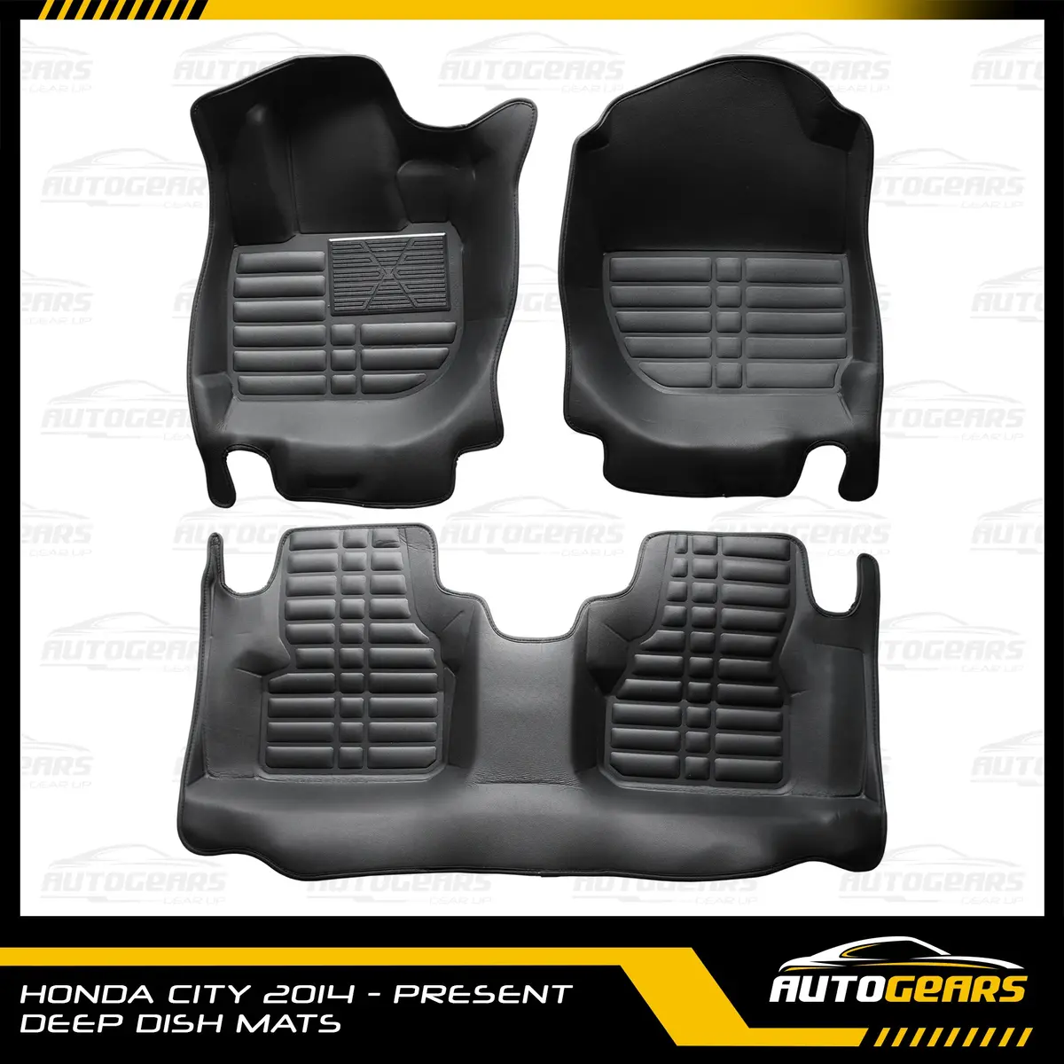 Honda City (2014 - 2020) Deep Dish Mats / Matting 1