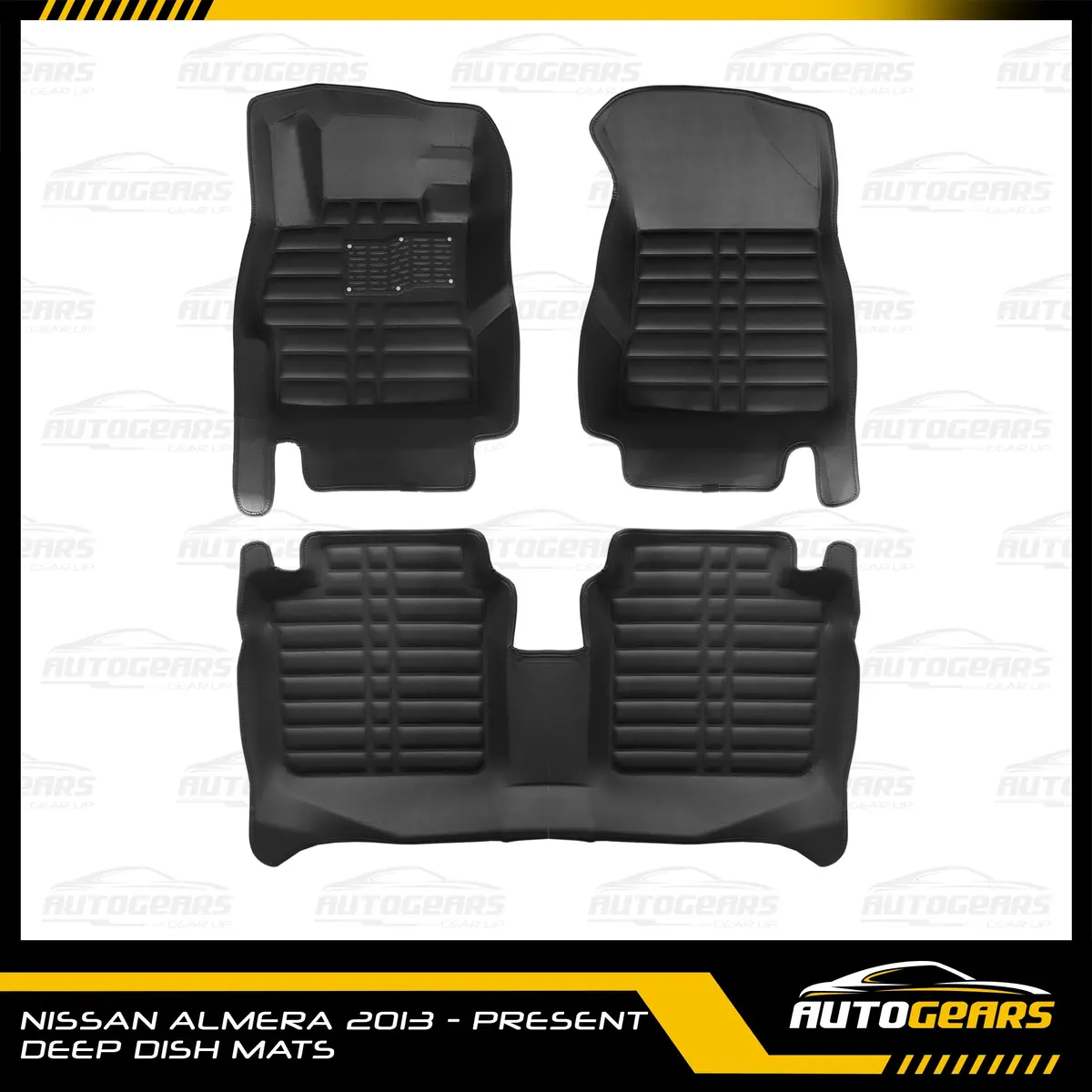 Nissan Almera (2013 - 2021) Deep Dish Mats / Matting 1