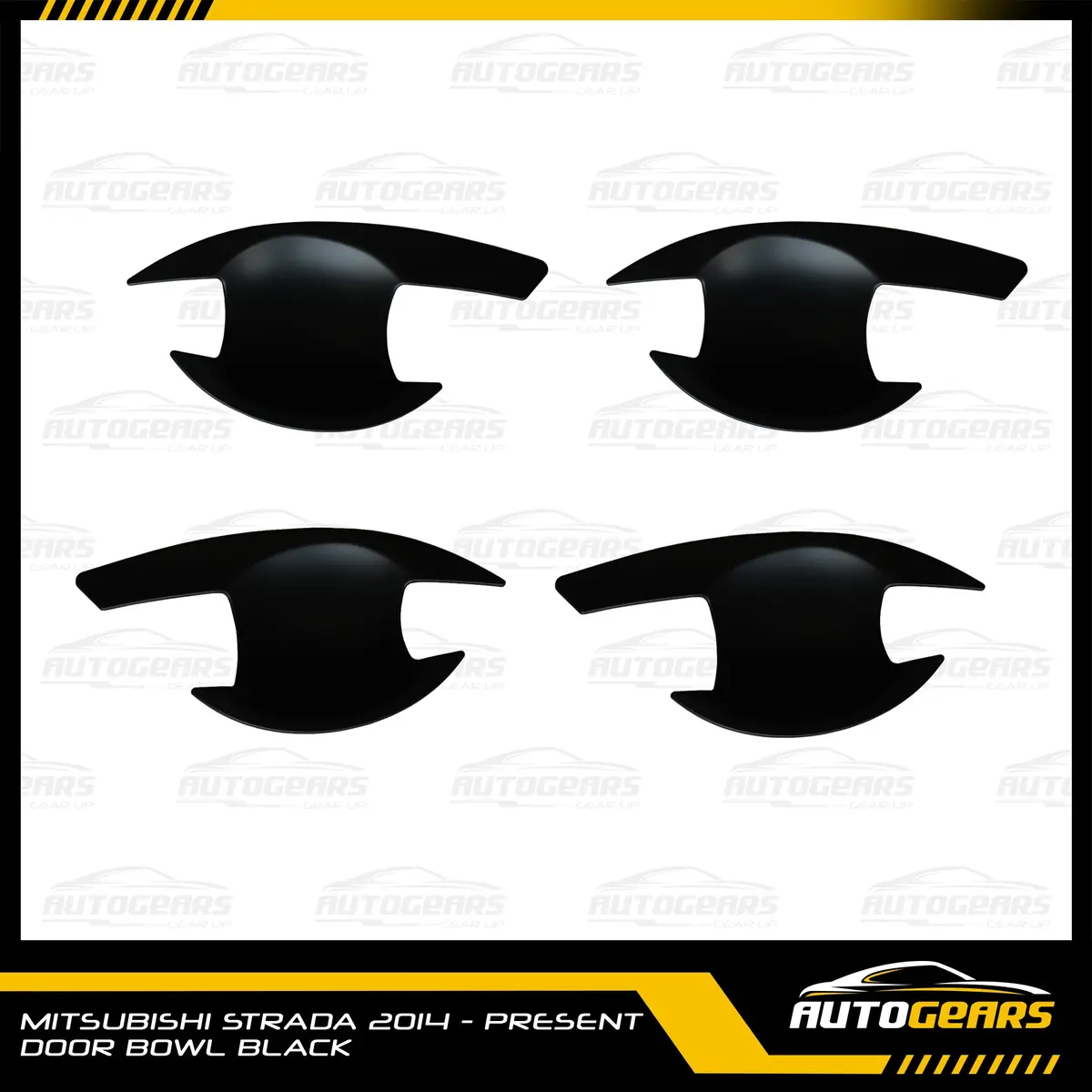 Mitsubishi Strada (2019 - 2023) Door Bowl And Handle Cover Cover Set 1