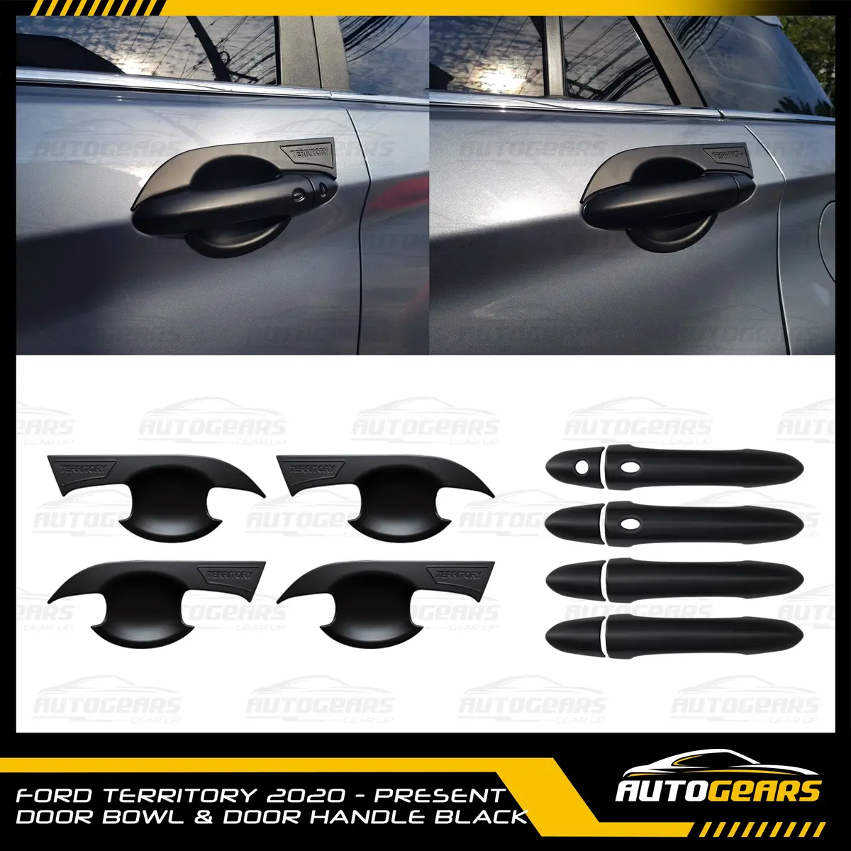 Ford Territory Gen 1 (2020 - 2022) Door Bowl And Door Handle Set 1