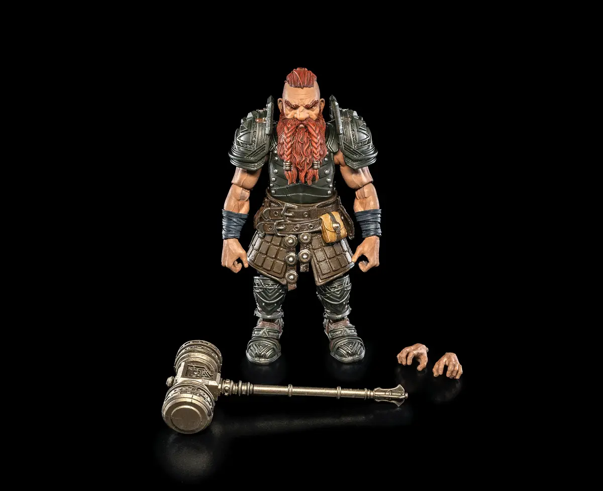 Pre-Order (Deposit) - Mythic Legions: The Roleplaying Game - Dwarf Fighter (Base Player) Action Figure 1