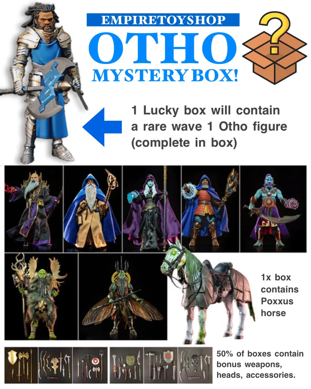 (Price Includes Usa Shipping) Otho Lives! (Mystery Box Poxxus Edition) 1