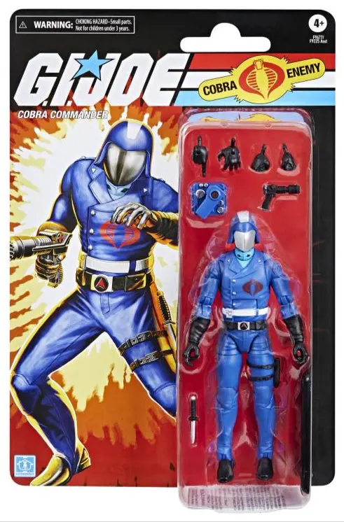 Gi Joe Classified Retro Cobra Commander 6-Inch Figure 1