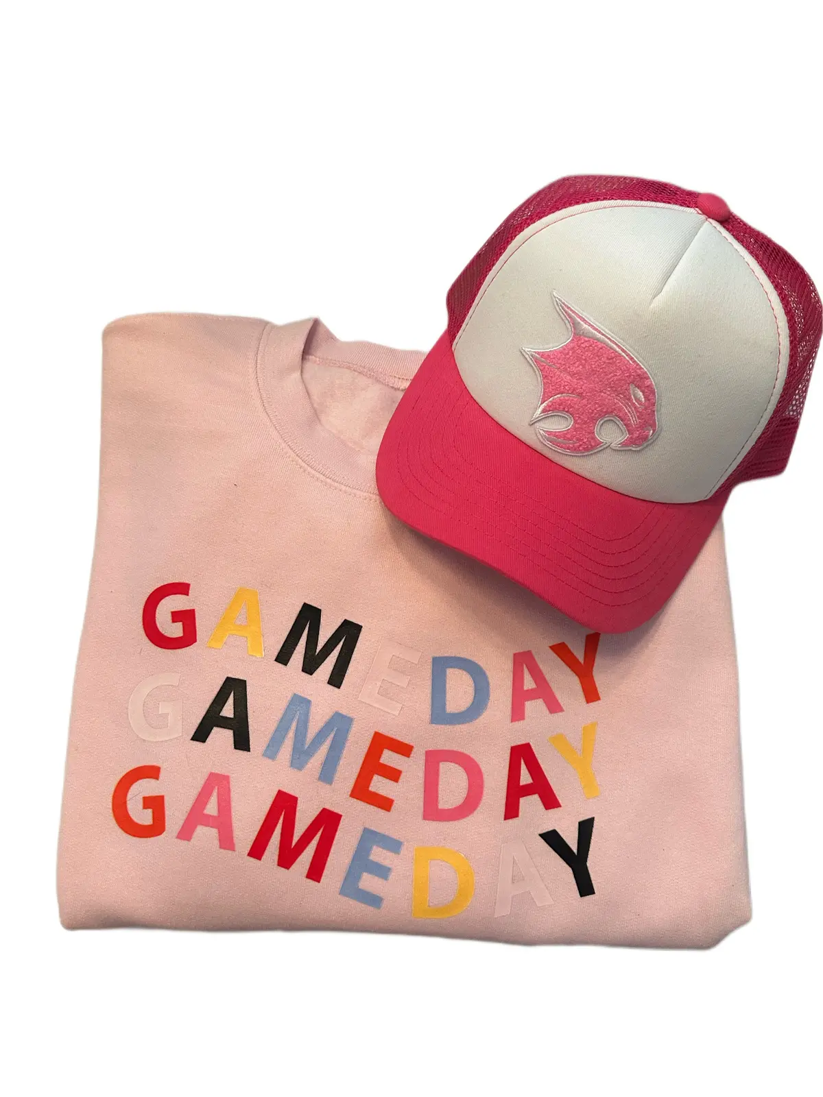 Pink Game Day Sweatshirt 4
