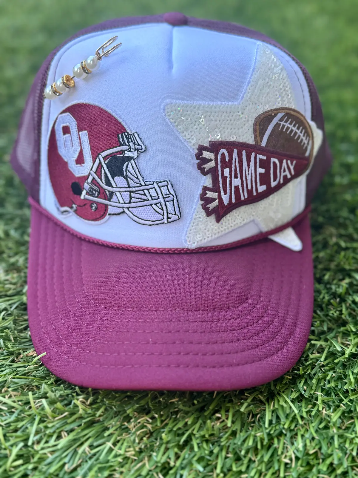 Ou Game Day Football Trucker Cap 1
