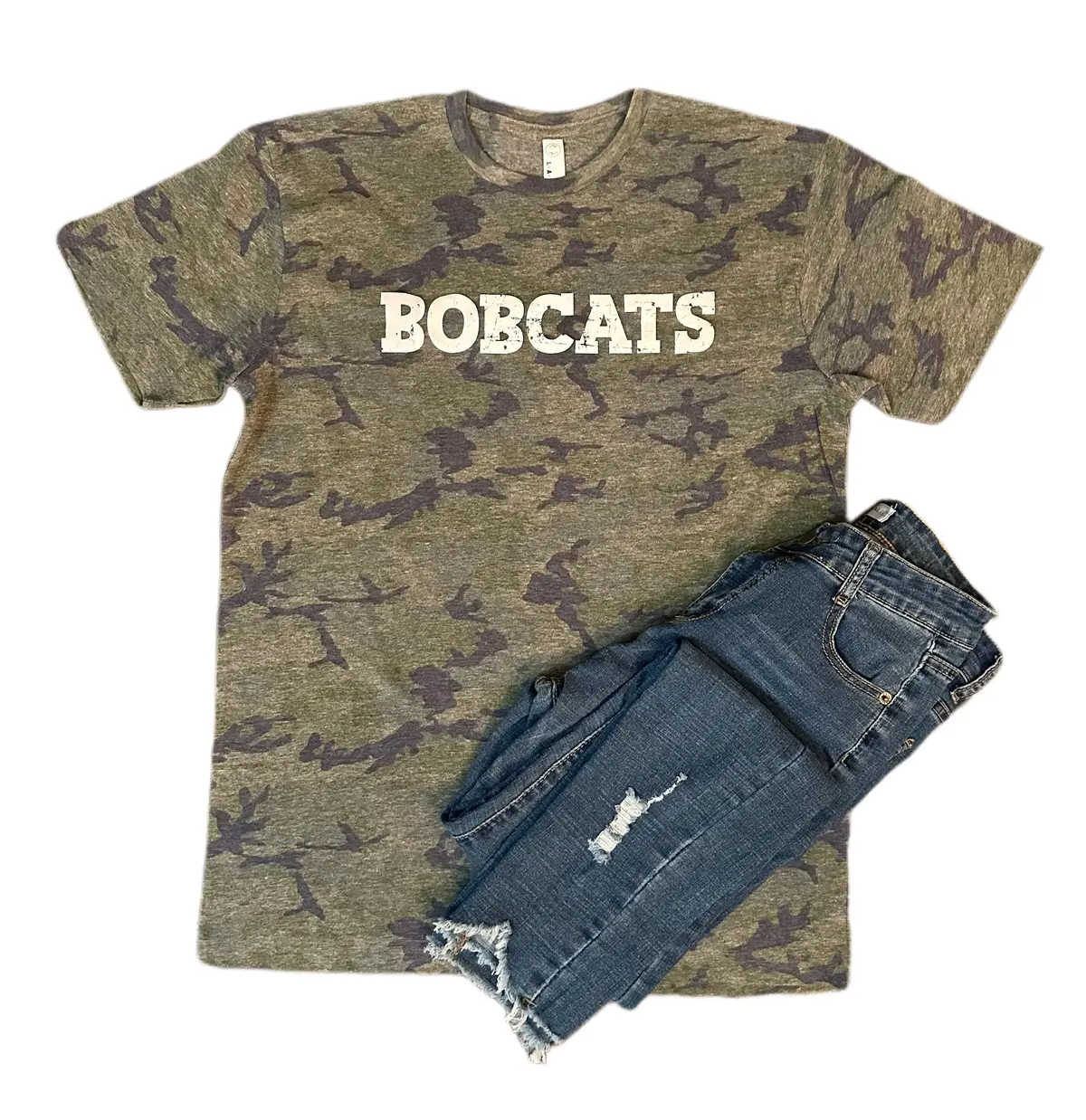Collegiate Camo Bobcats Tee 1