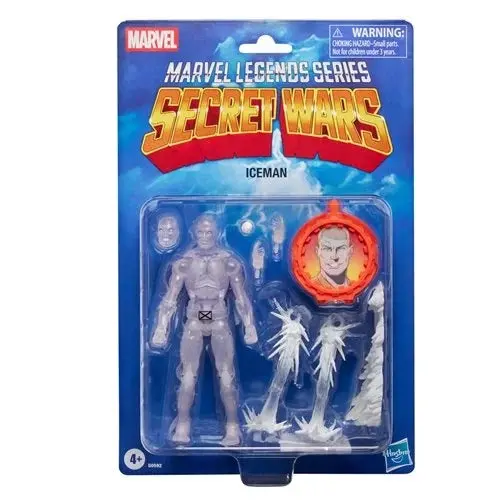 Marvel Legends Secret Wars Iceman 6-Inch Figure 1