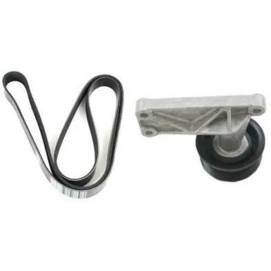 Td5 With Air Con Drive Fan Idler Pulley & Belt New 1