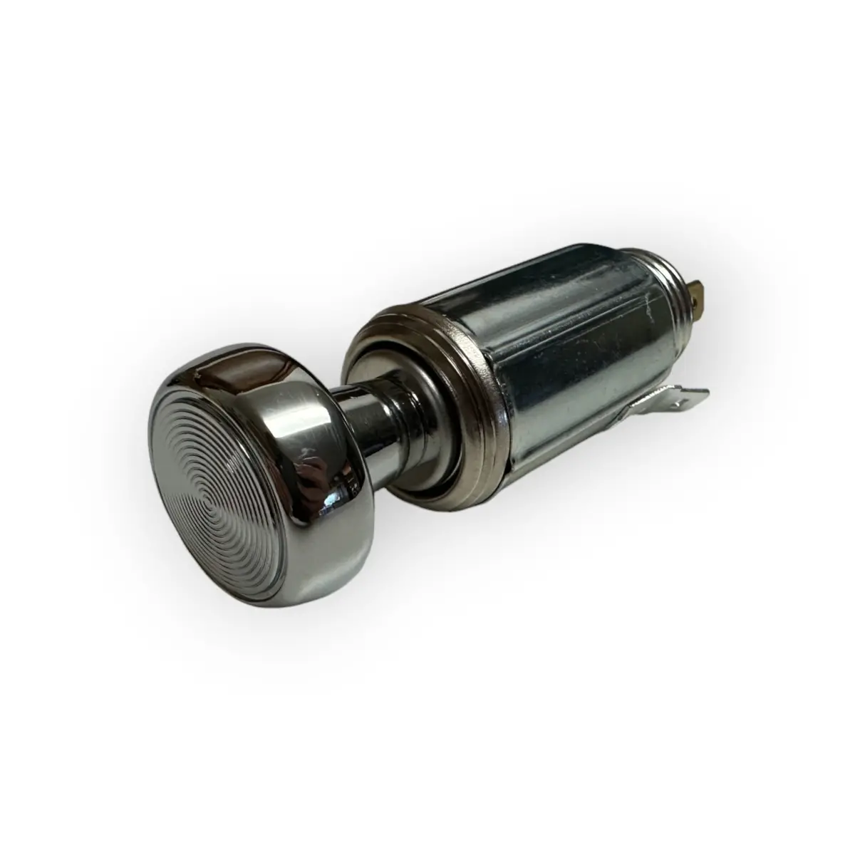 Chrome Dash Knob Cigarette Lighter/Power Outlet 1