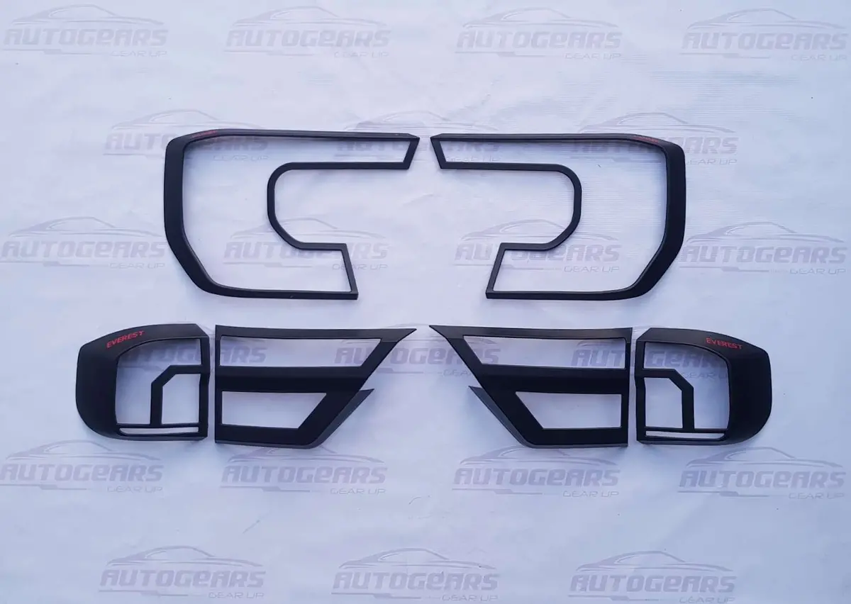 Ford Everest (2023 - 2026) Headlight And Tail Light Cover Set V2 1