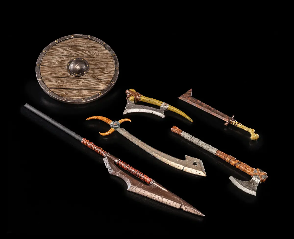 Pre-Order (Deposit) - Mythic Legions: The Roleplaying Game - Evil Weapons Pack 1