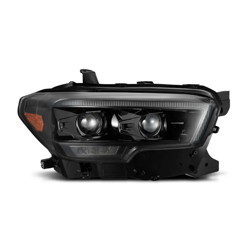 Exclusive Pro-Series Halogen Projector Headlights | Clear Drl Fits 2016-2023 Toyota Tacoma 1