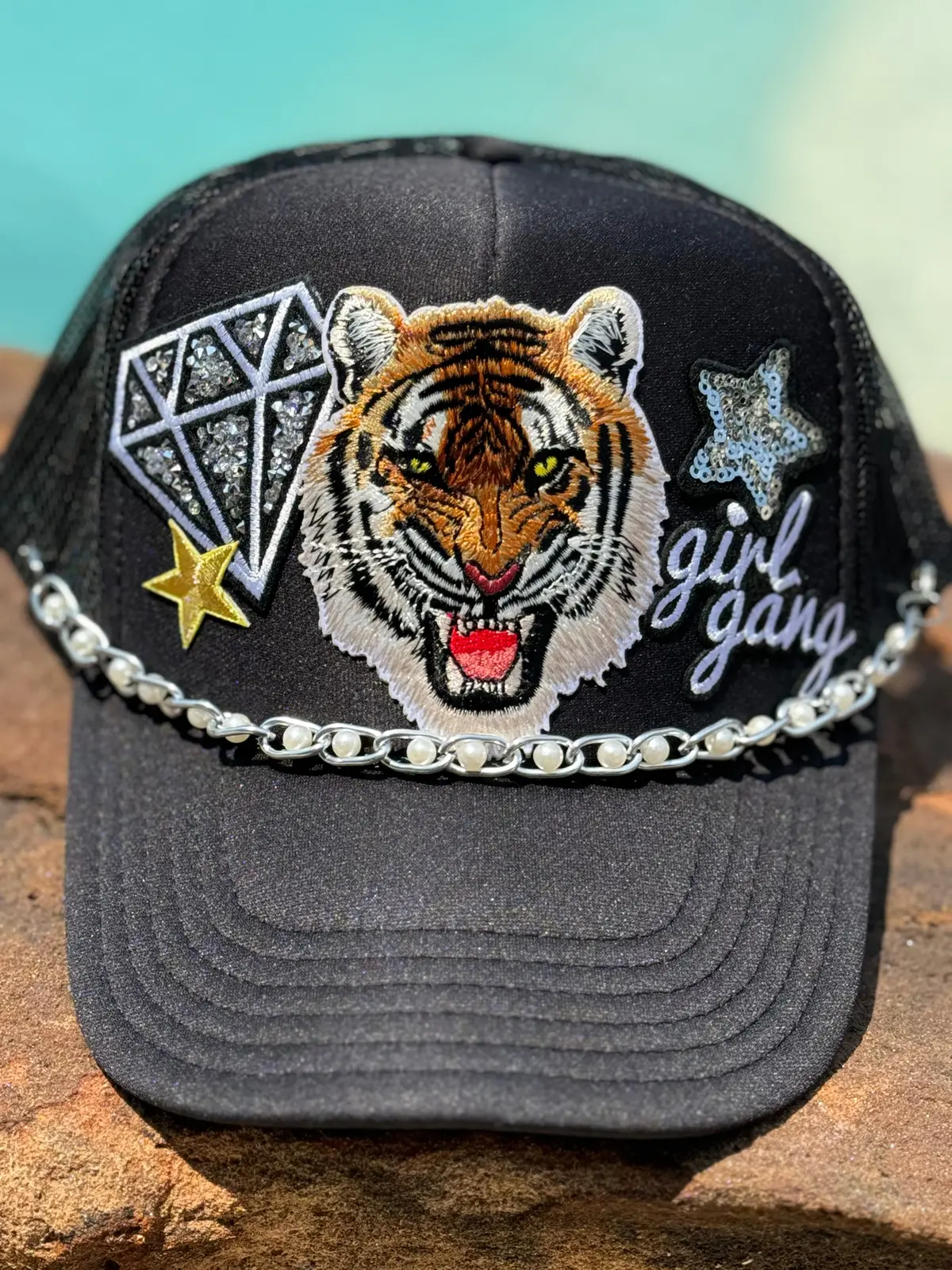 Tiger Girl Gang Trucker Hat 1