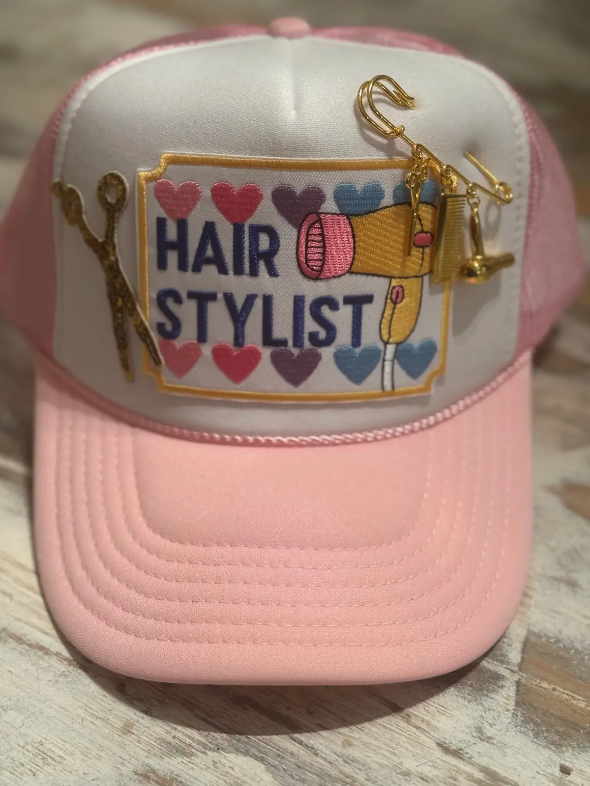 Hair Stylist Trucker Hat 1