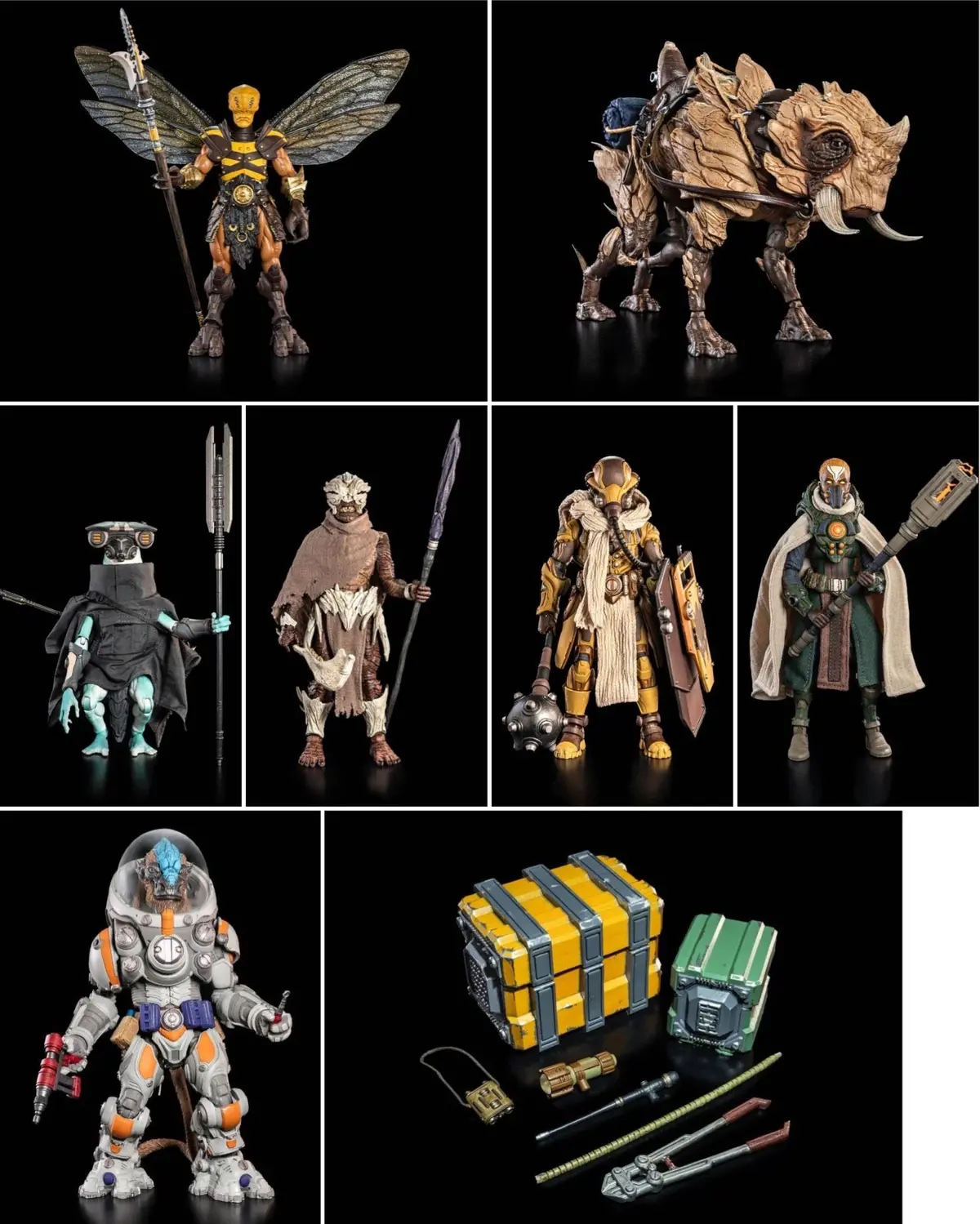 Pre-Order (Deposit) - Cosmic Legions Harrow Zone - All-In 7 Figure Set 1