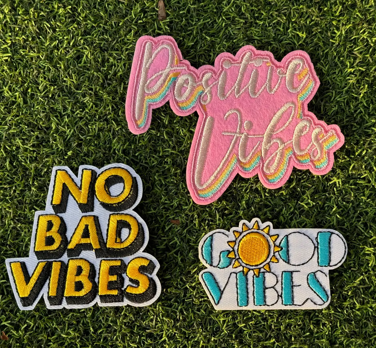 Vibes Iron On Patches 1