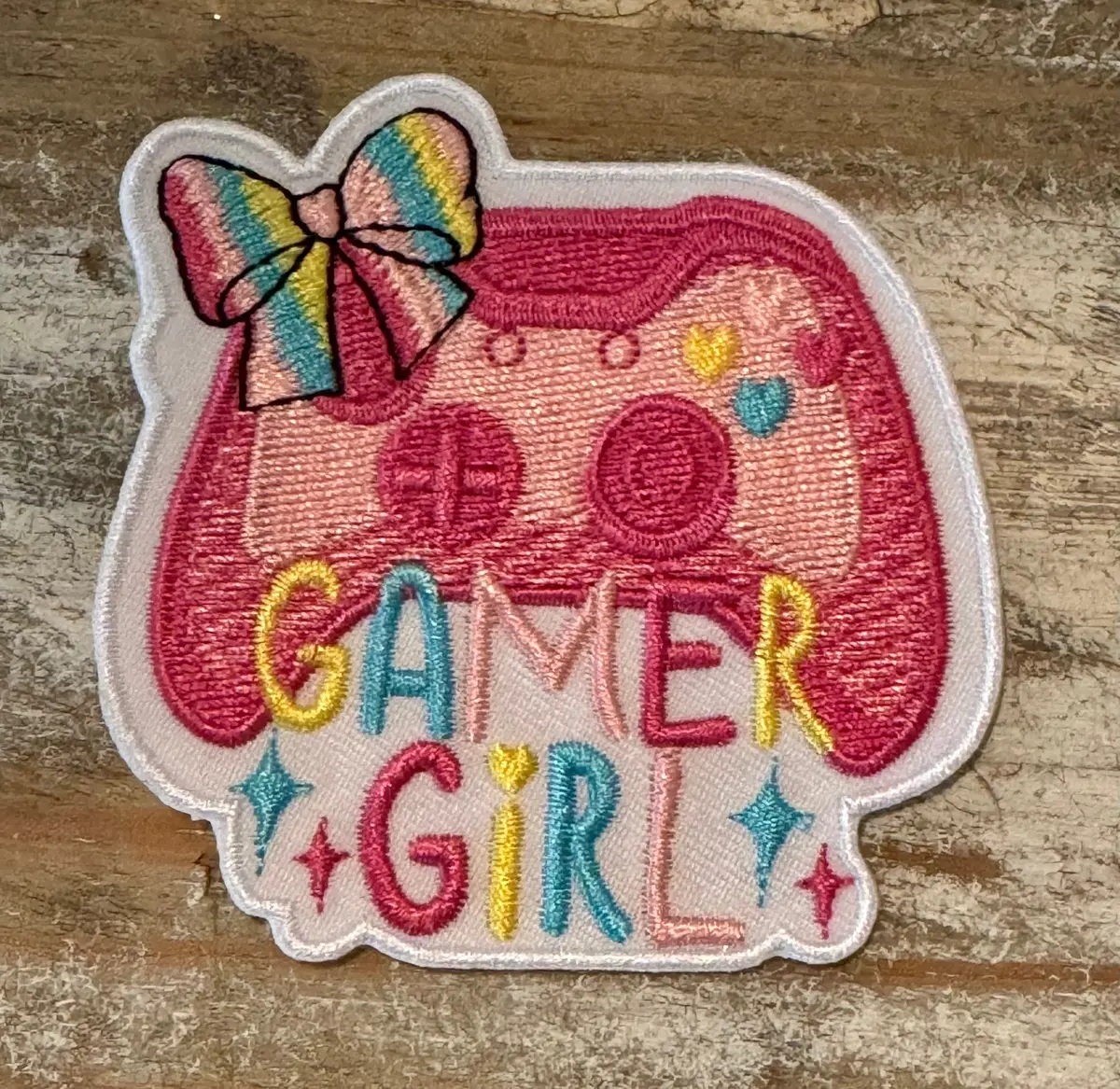 Gamer Girl Iron On Patch 1
