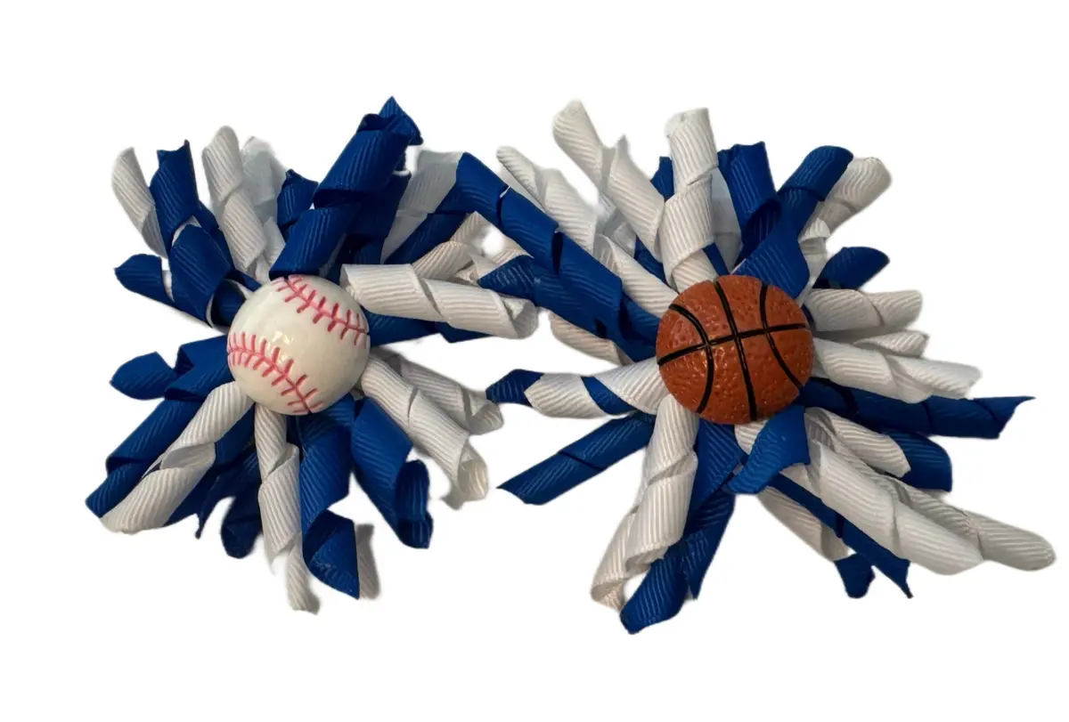 Pom Pom Hair Clips 1