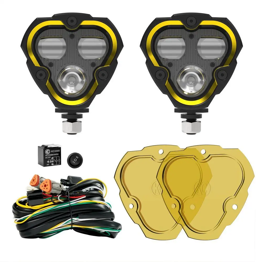 Flex Era® 3 Dual Mode Sae Fog Lights - 2-Light Master Kit 1