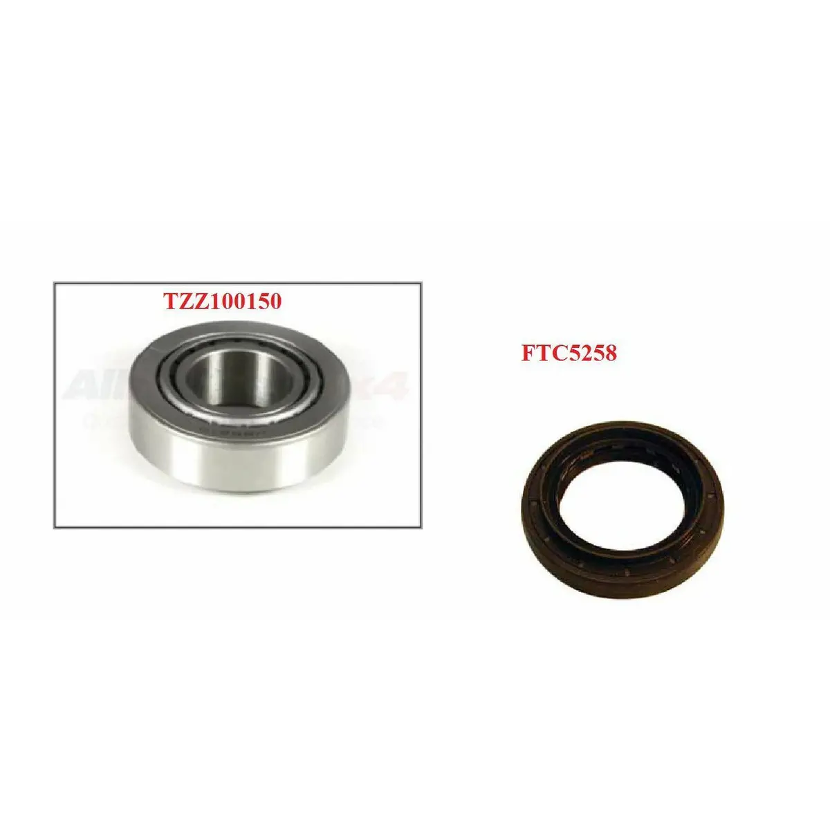 Rear Differential Pinion Bearing Taper Roller & Seal 1