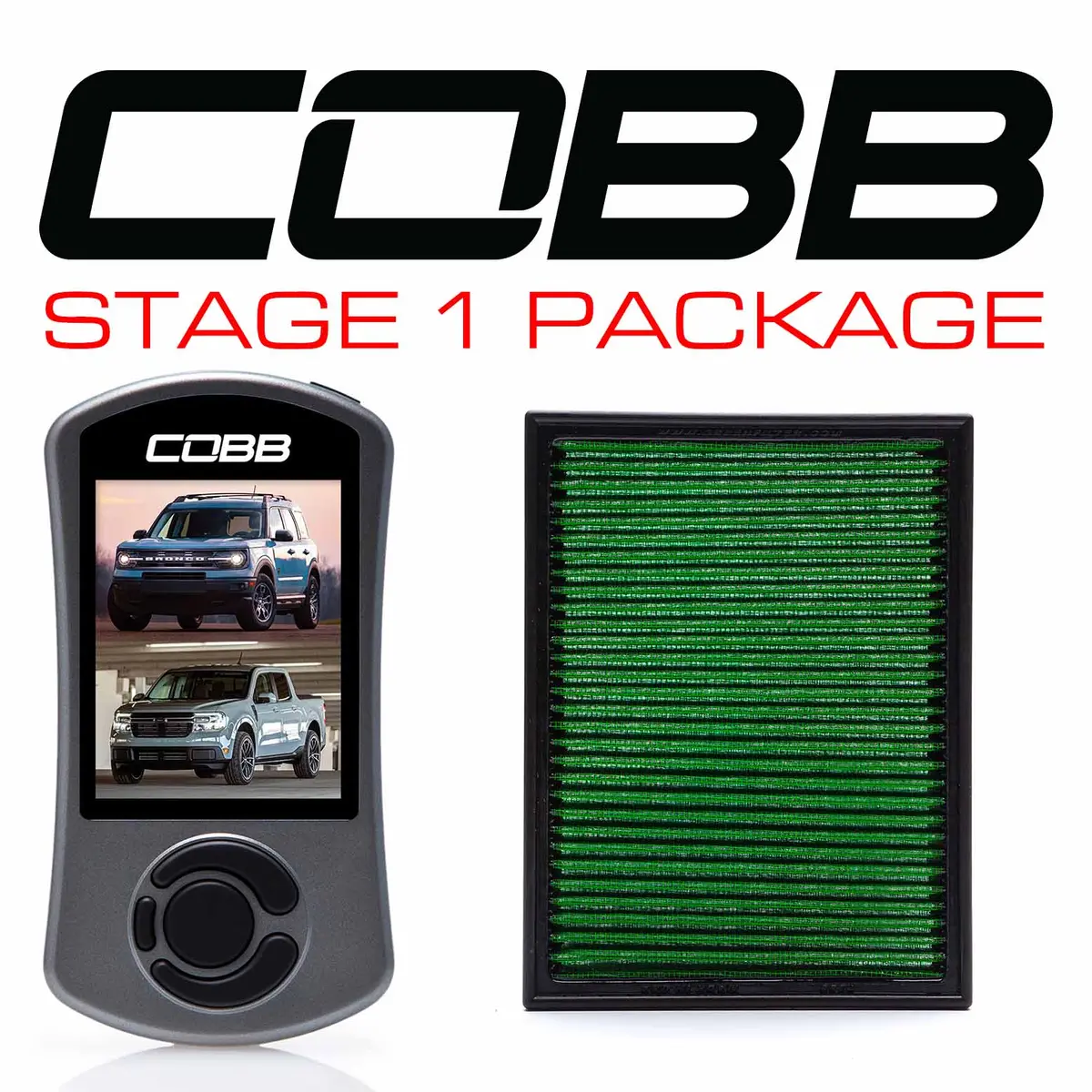 Cobb Stage 1 Power Package For Ford Bronco Sport Badlands 2.0L | Maverick | For0090010 1