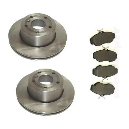 Front Pads And Rotors Kits 1