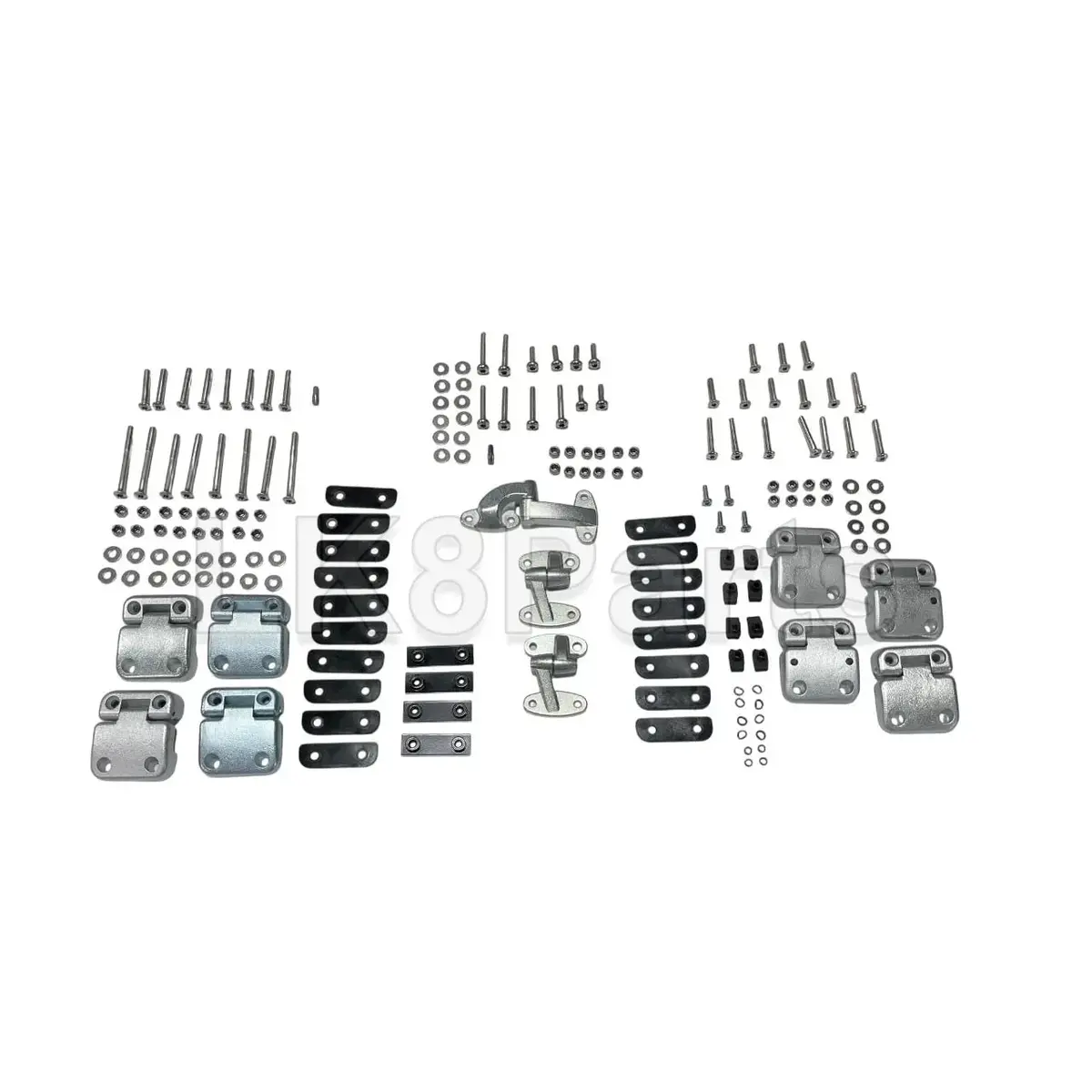 Full Door Hinge Set With Stainless Bolts Fits Defender 1
