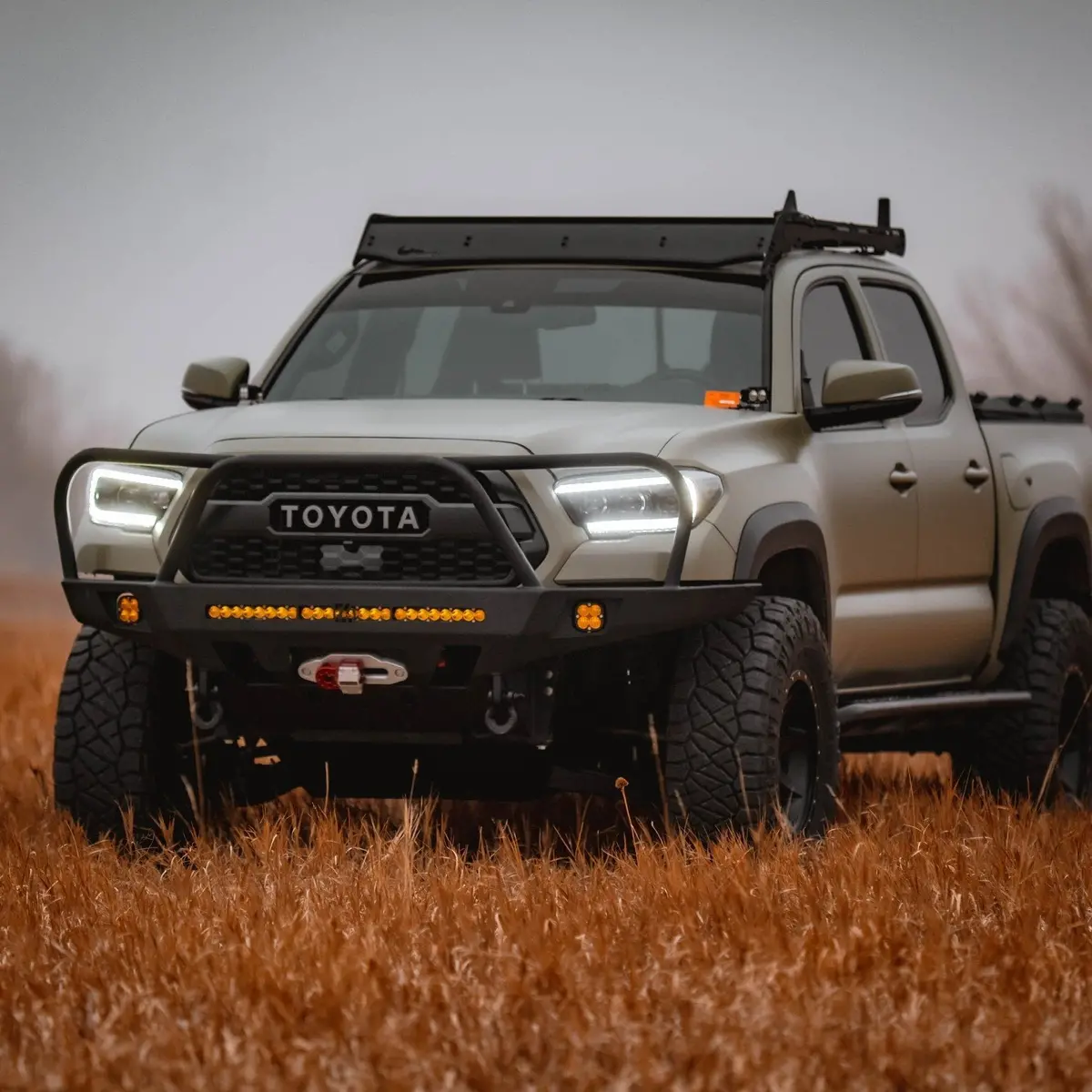 Overland Front Bumper Fits 2016-2023 Toyota Tacoma 1