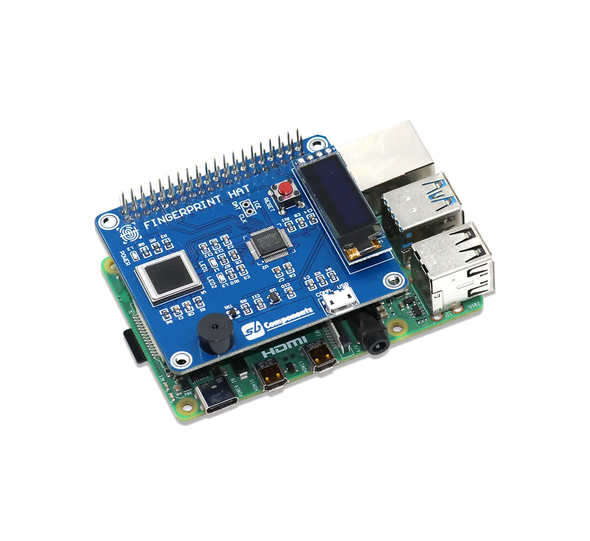 Pifinger | Fingerprint Hat For Raspberry Pi 1