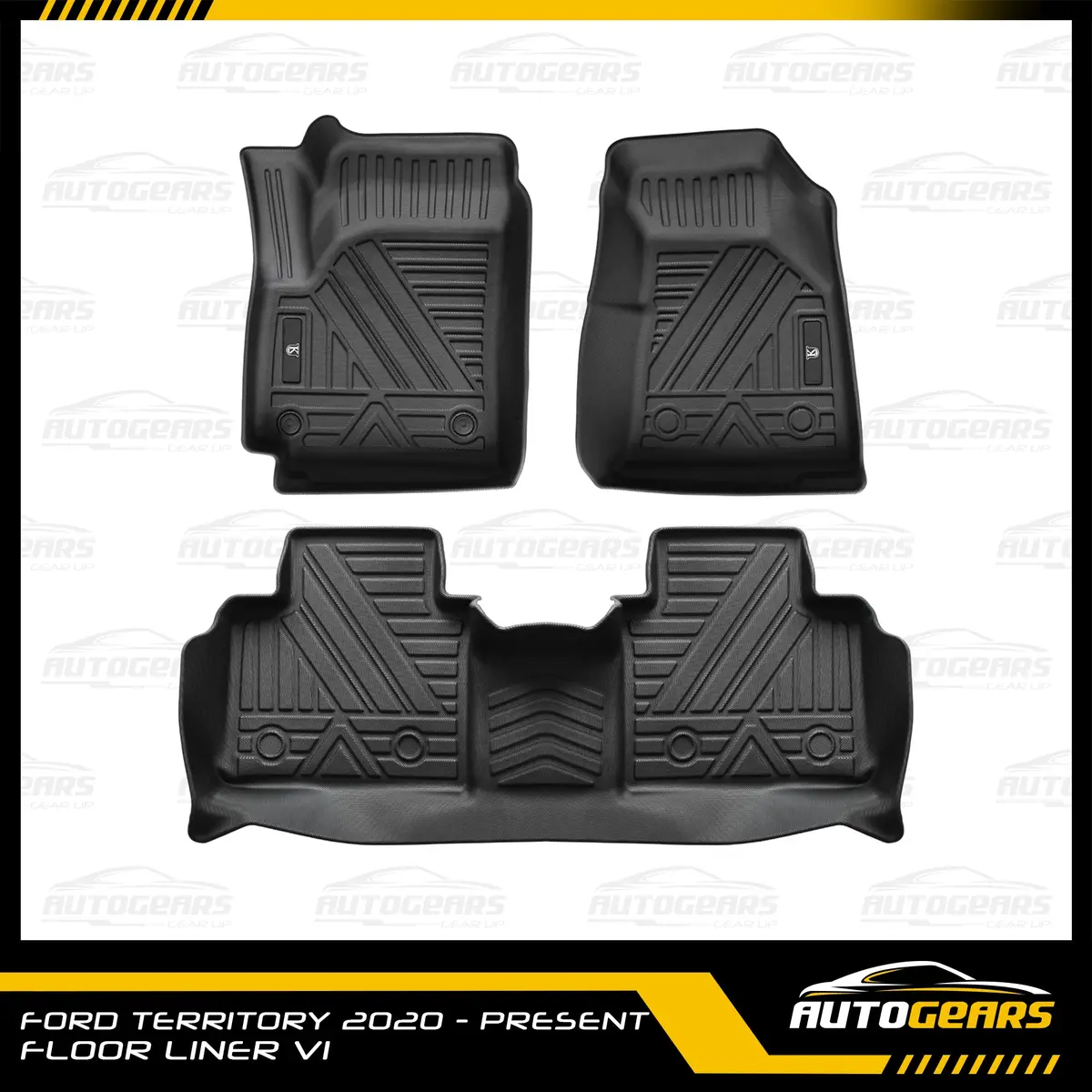 Ford Territory Gen 1 (2020 - 2022) Deep Dish Matting | Floor Liners V1 1