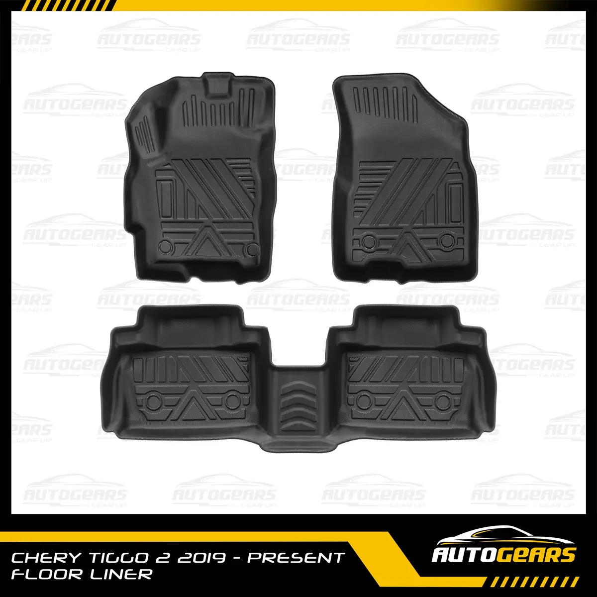 Chery Tiggo 2 (2019 - 2026) Deep Dish Matting | Floor Liners V1 1