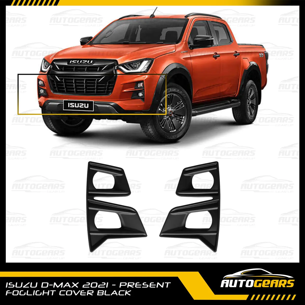 Isuzu D-Max Dmax Lt (2021 - 2023) Foglight Cover 1