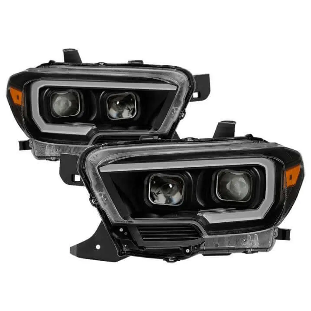 Projector Headlights W/Sequential Turn Signal Fits 2016-2023 Toyota Tacoma 1