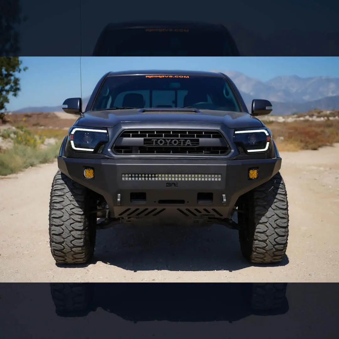 Pro Series Front Winch Bumper Fits 2005-2015 Toyota Tacoma 1