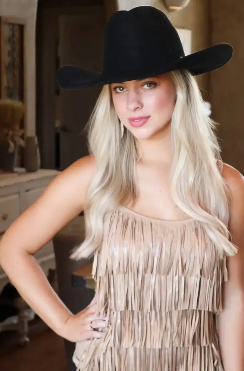 Merigold Fringe Tank Top 1