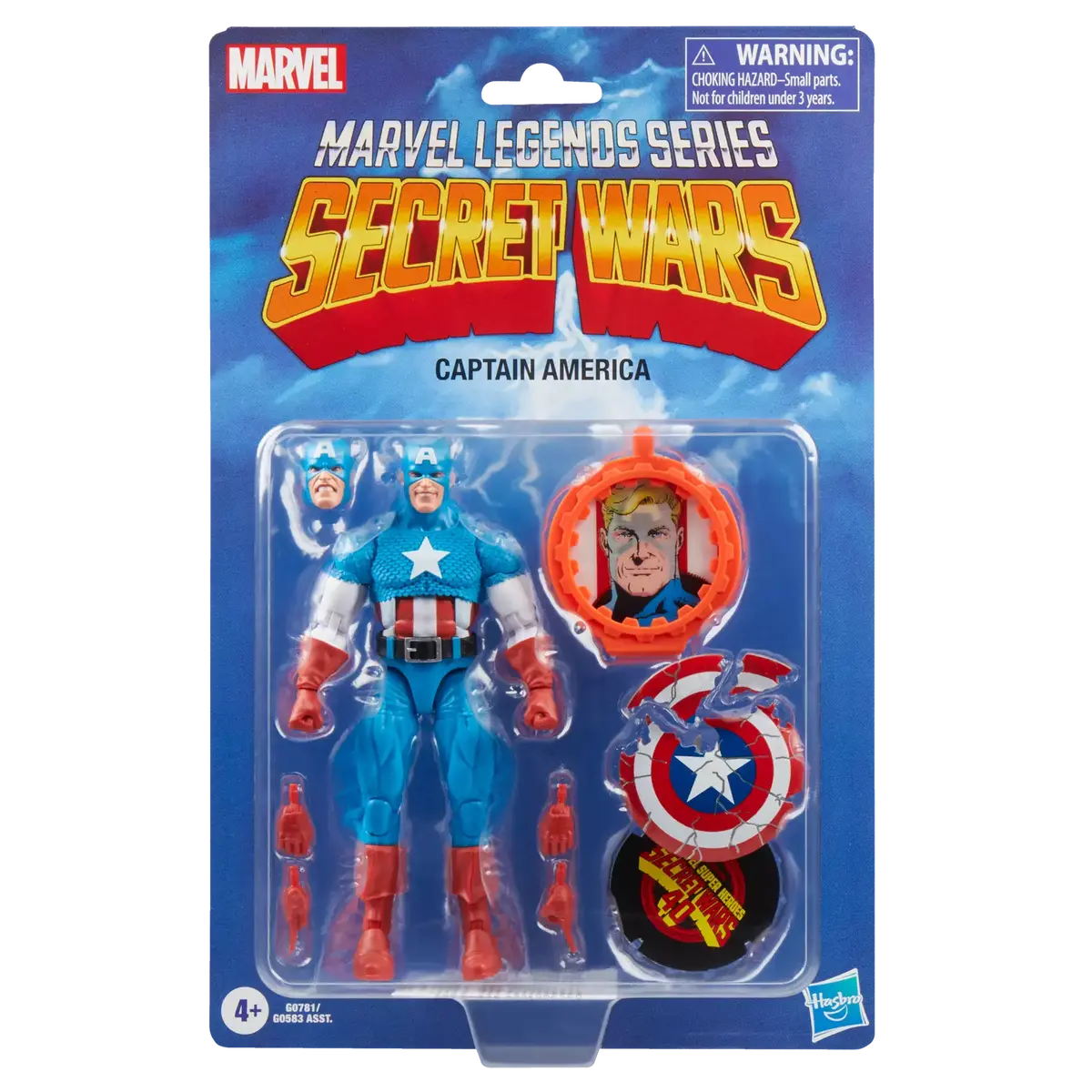 Marvel Legends Secret Wars Captain America 6-Inch Figure 1