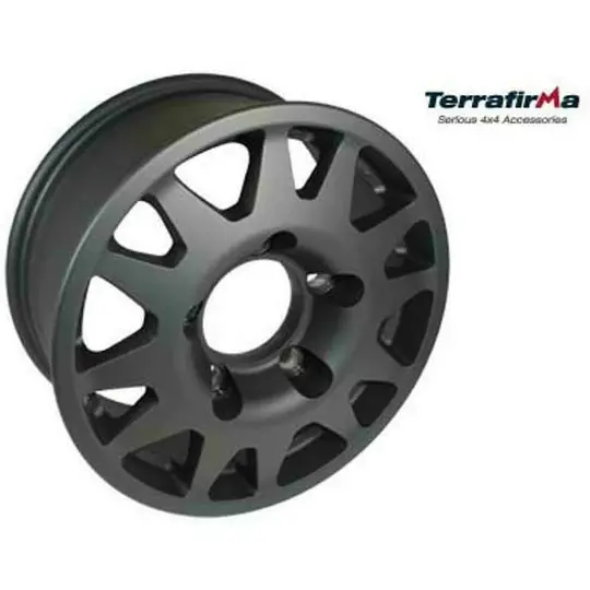 Terrafirma Dakar Alloy Wheel Black 7X16 1