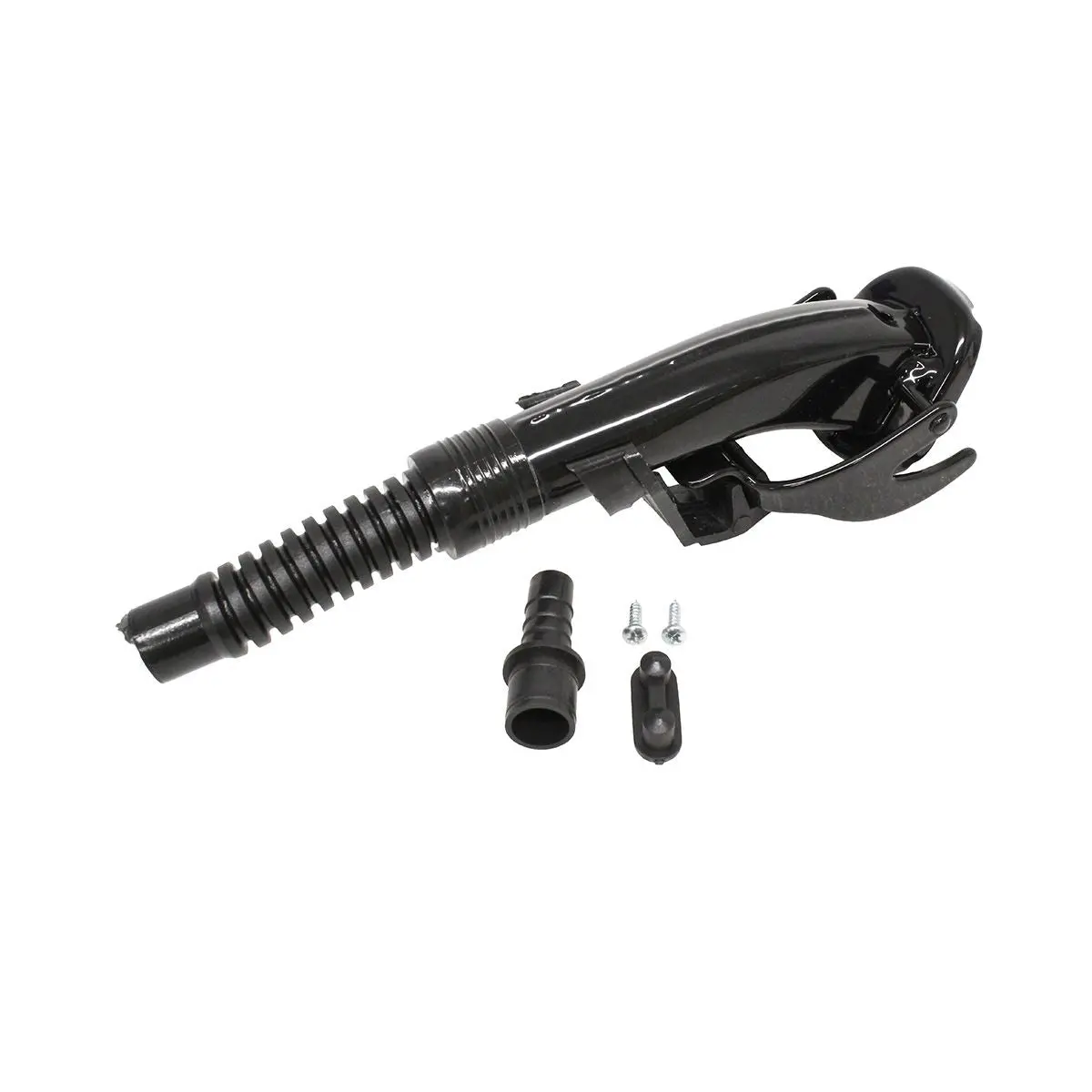 Wavian Plastic Nozzled Semi Flexible Jerry Can Spout - Black 1