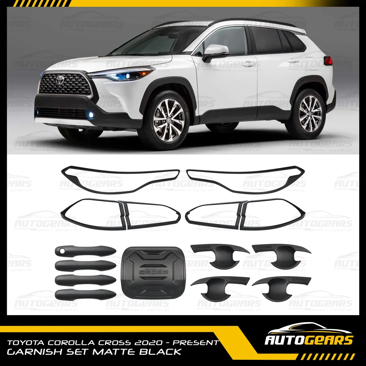 Toyota Corolla Cross (2020 - 2023) Garnish Set 1