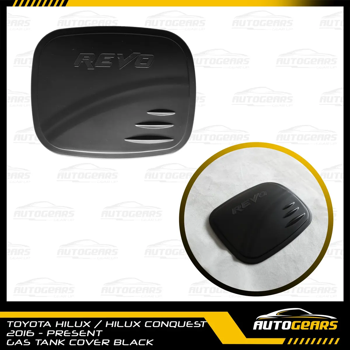 Toyota Hilux / Hilux Conquest (2016 - 2026) Gas Tank Cover 1