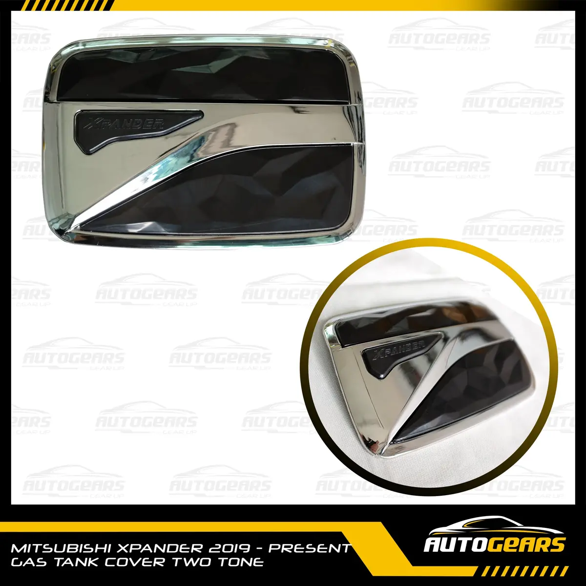 Mitsubishi Xpander (2019 - 2026) Gas Tank Cover 2-Tone 1