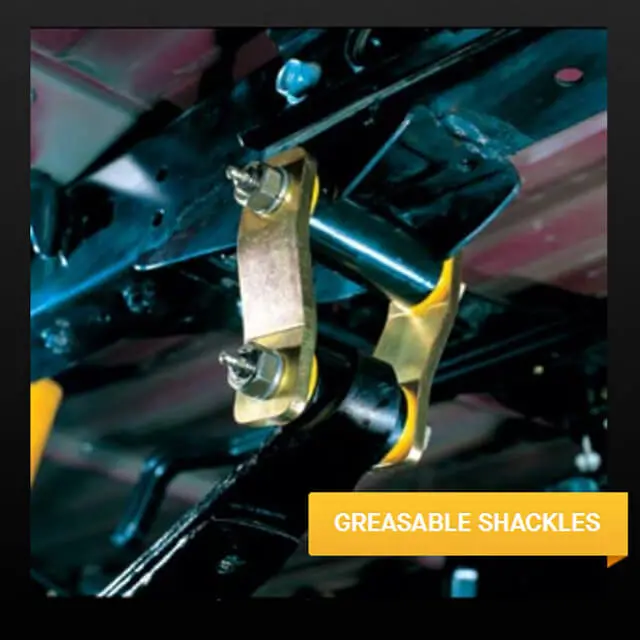 Greaseable Shackles 1