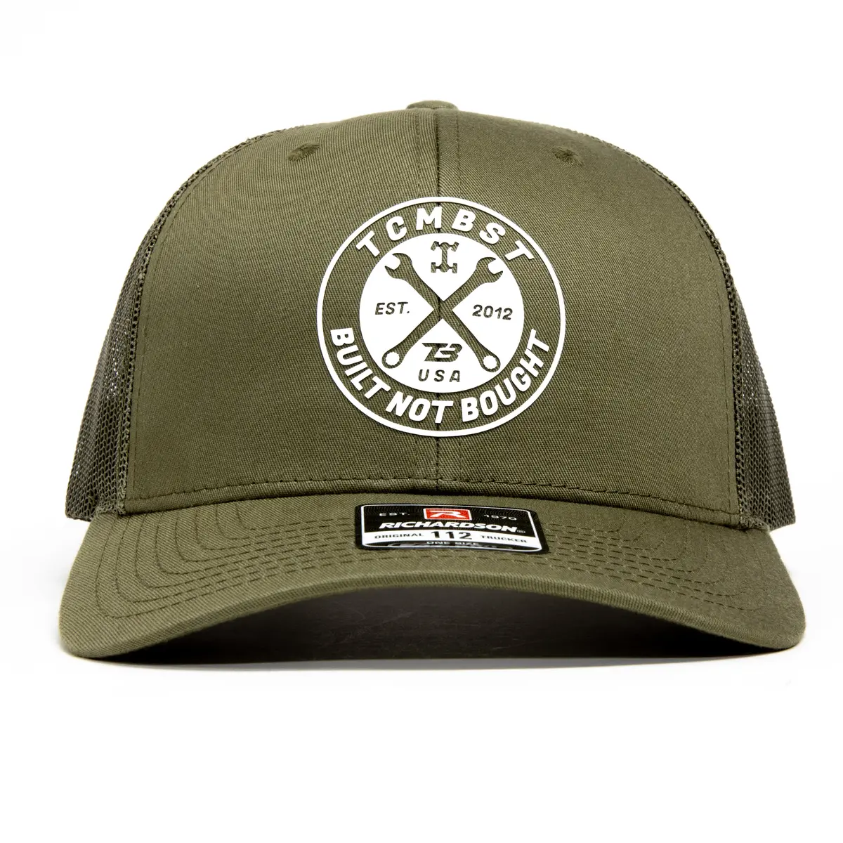 Tcmbst Built Not Bought Hat - Military Green 1
