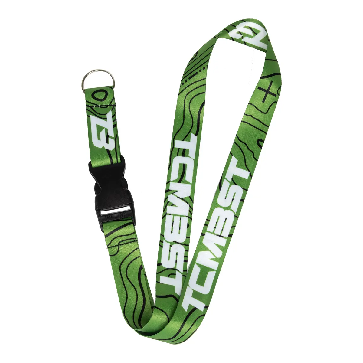Green Topography Tcmbst Lanyard 1