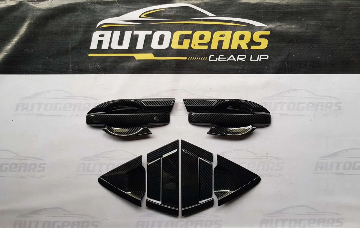 Honda Hrv Hr-V (2022 - 2026) Door Bowl & Door Handle Cover Carbon 1